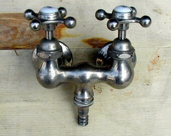Hogar Y Decoracion Claw Foot Bath Tub Original Vintage Faucet With