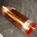 24” x 24” solid copper sheet metal ** with Hemmed edges 16 ounce whisky still moonshine roofing