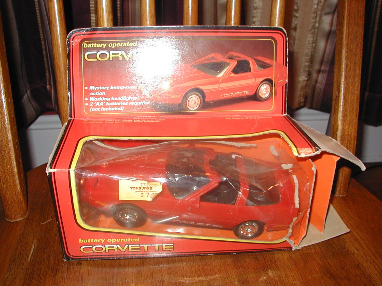 battery operated corvette