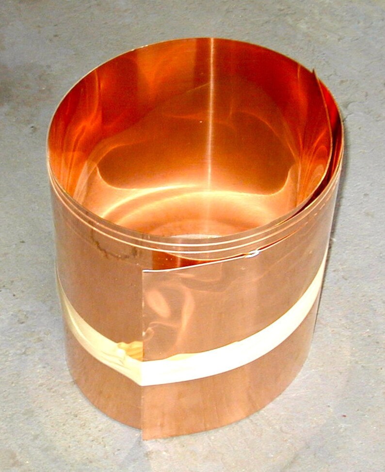 12 x 120 Solid Copper Sheet Metal fabrication arts and crafts metal working weather gains plant box gardening