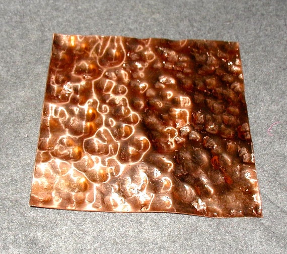 24 X 24 Hammered Copper Sheet Metal Brand New C110 Etsy