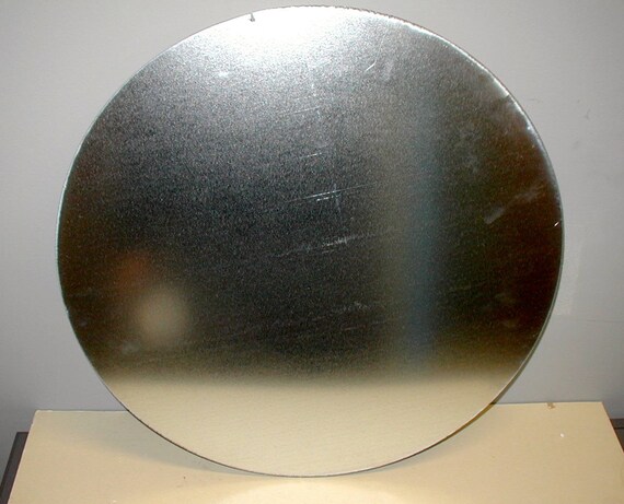 Galvanized sheet metal circle discs custom sizes zinc plated | Etsy