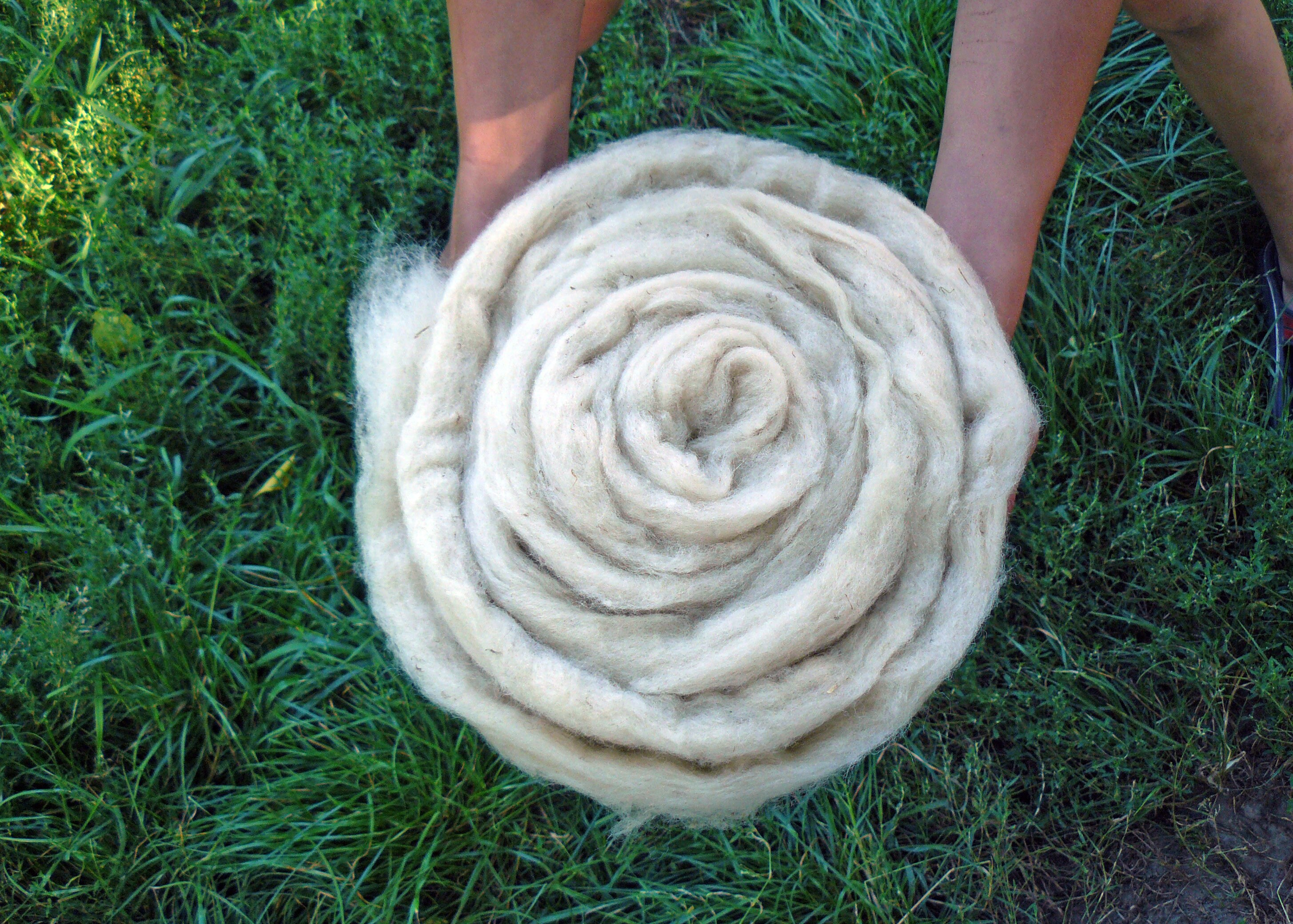 Core Wool Roving for Stuffing & Filling 1 lb Undyed Bulk Wool Etsy