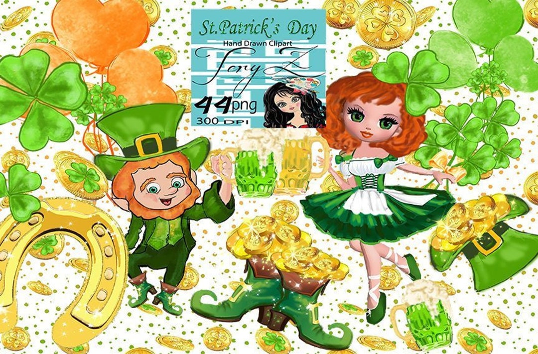 Magic pot leprechaun gold and magical Royalty Free Vector