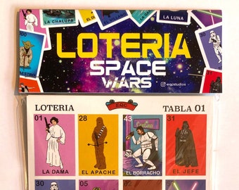 The Tex[t]-Mex Galleryblog: Star Wars/Loteria Xicanosmosis!!!!