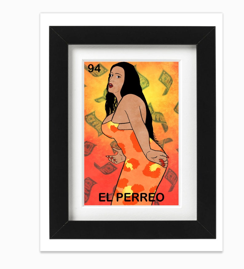 Download Bad Bunny Parody Loteria prints | Etsy