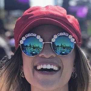 STAY WILD Round Daisy Festival Sunglasses - Custom Designs Available