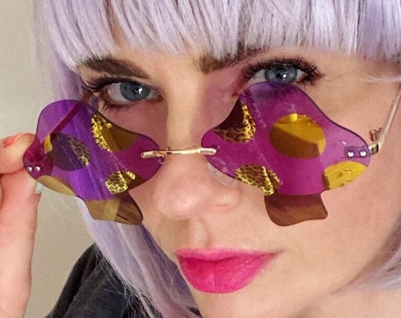 MUSHROOM <3 Festival Party Sunglasses 3 Colours Available