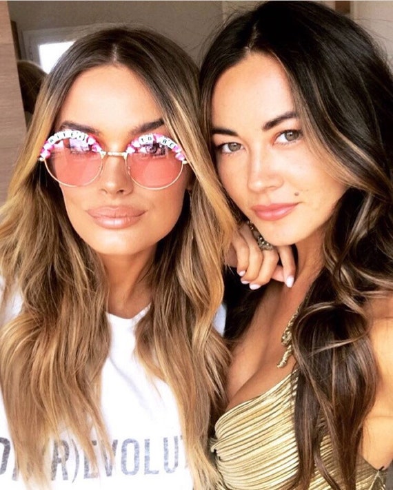 WIFEY <3 TO BE Round Tint Hen Party Festival Sunglasses - Custom Designs Available