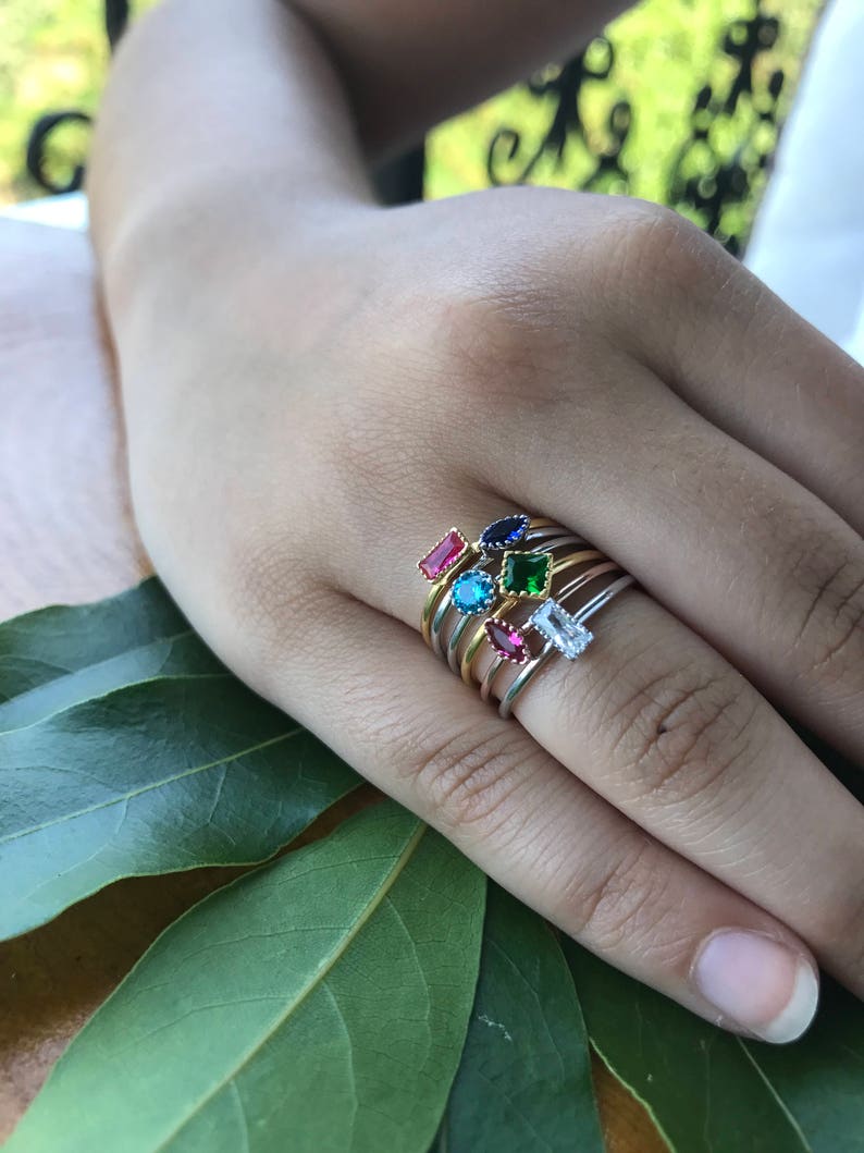 birthstone rings for her