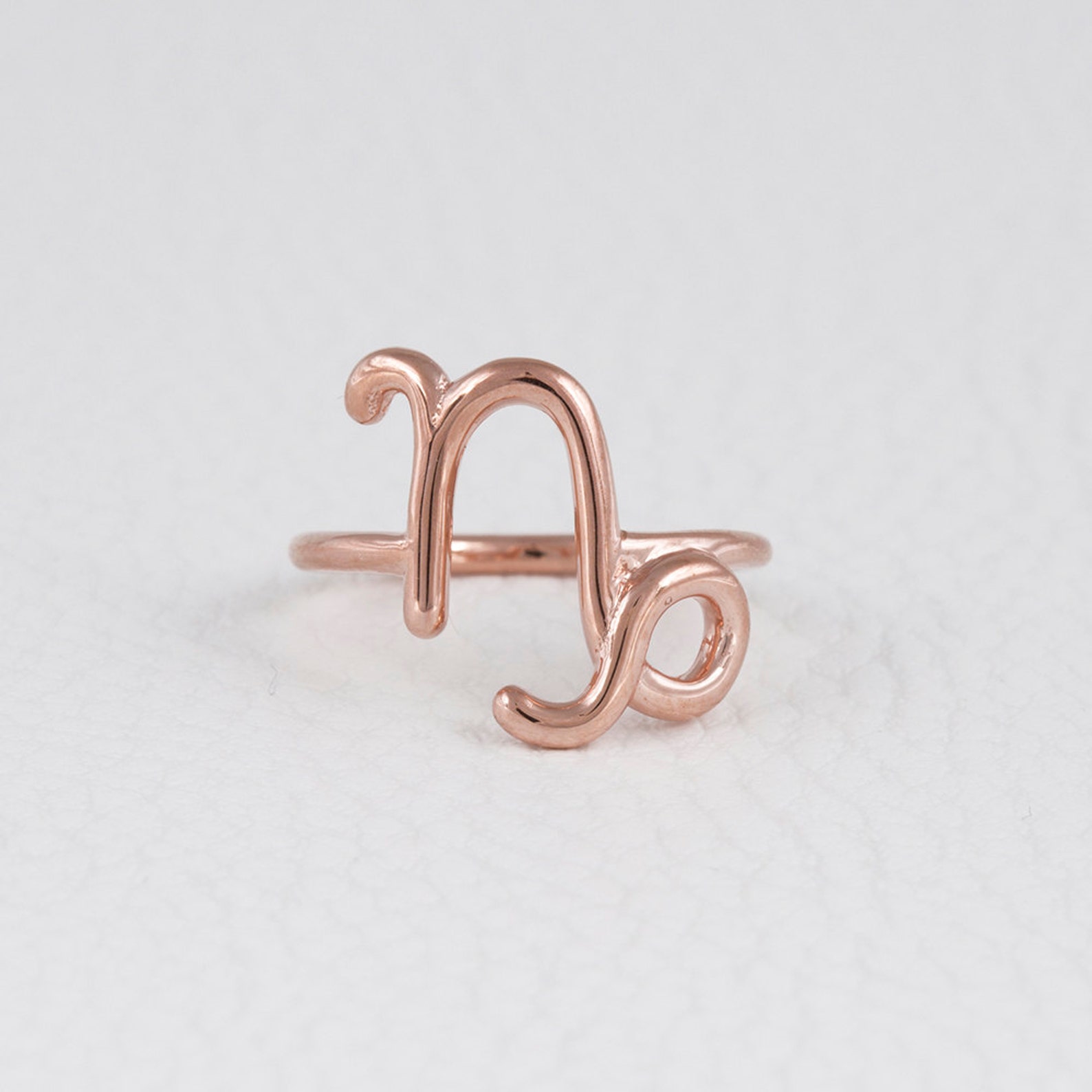 Horoscope Sign Capricorn 14k Rings, Astrology Signs Jewelry Rings ...