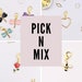 Pick n Mix stitch markers, progress keeper, charms