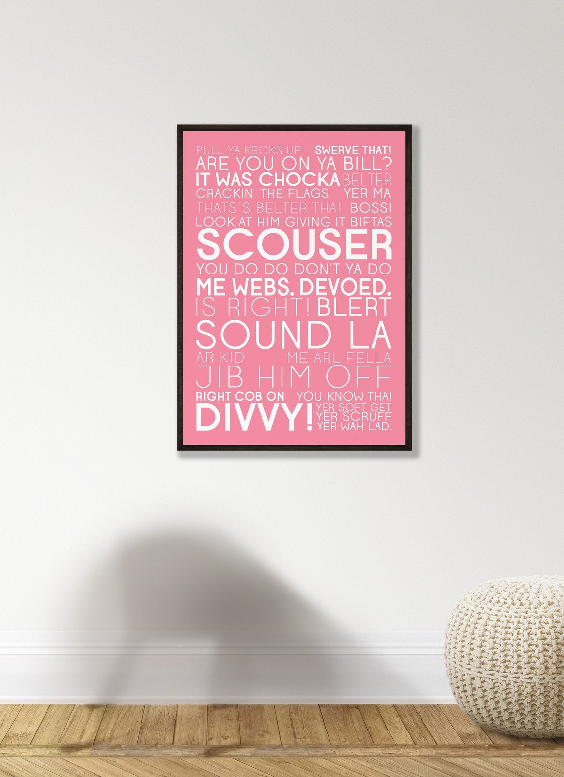 Scouse Phrases Scouser Kitchen Décor Birthday Print Etsy
