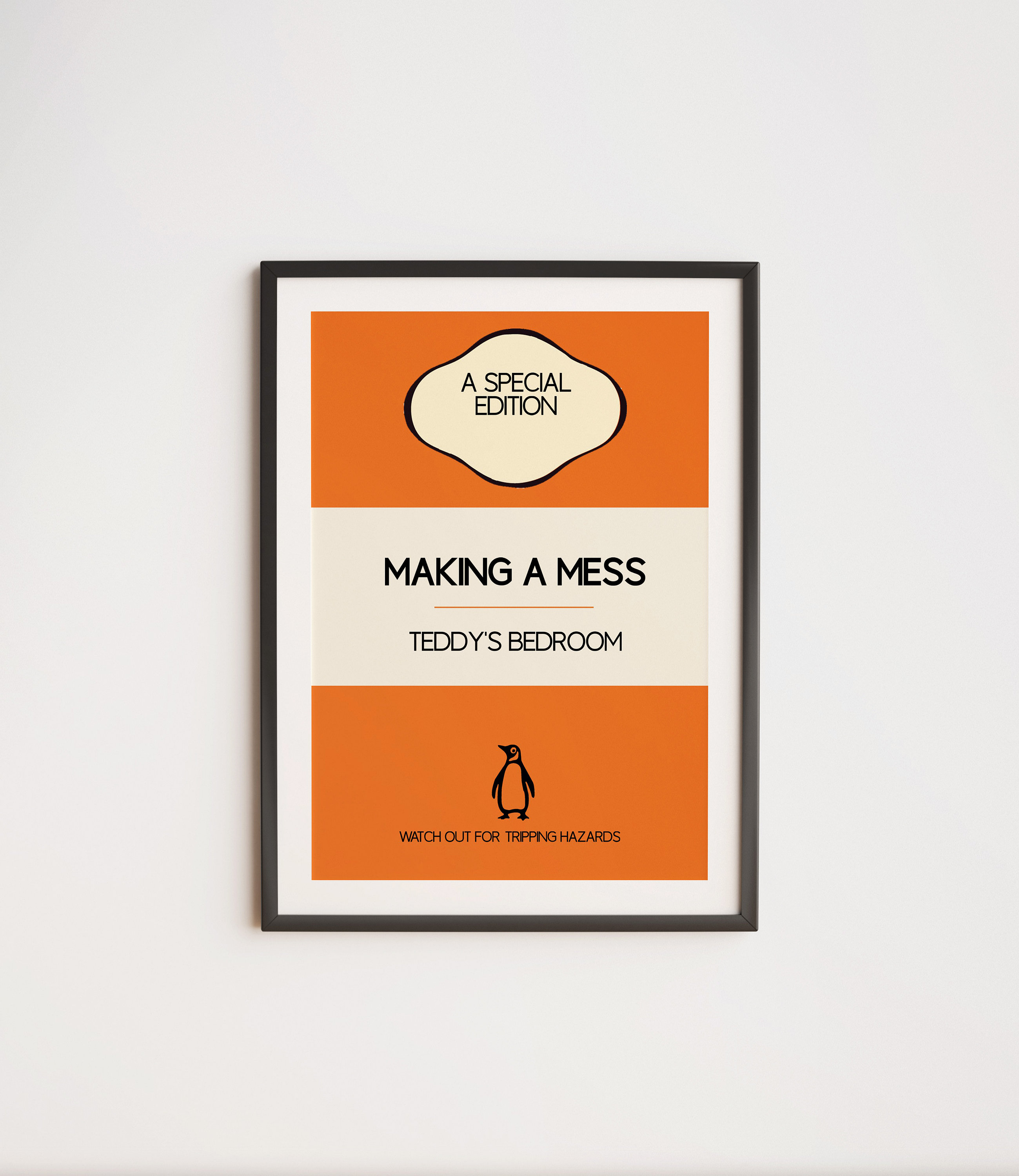 Penguin Book Cover Template