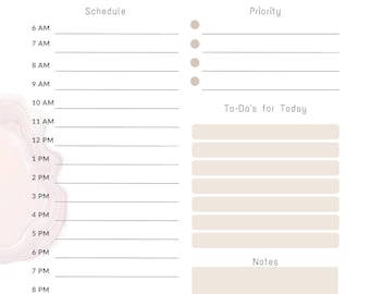 The O Method- Daily Planner