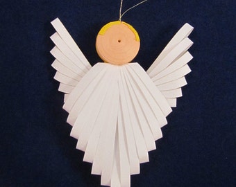 Quilled Angel Ornament