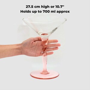 60cm high giant cocktail martini glass