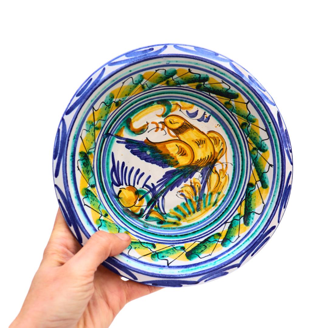 スペイン陶芸品 飾り皿 金彩花蝶図 IRABIA 手描き在銘1992年作品 Yahoo!オークション - 【永】飾皿 薩摩焼 在銘 平安薩摩窯 金