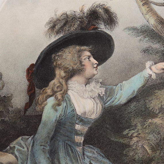 Antique Stipple of Princess Elizabeth, Landgravine of Hesse-Homburg as princess., Antique Royalty Engraving.