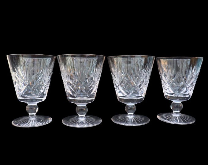 Royal Doulton Juno Crystal Wine Glasses - Set of 4