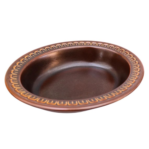 Mid Century Modern Vegetable Dish By Wedgwood Made in England 'Amber Pennine' Pattern 1965-1987 Excellent Condition.