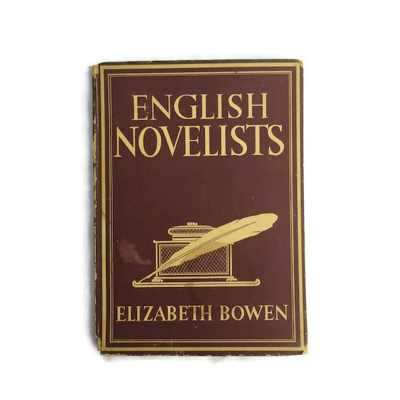 Britain in Pictures - English Novelists - Elizabeth Bowen - 1942.8 Plates in Colour 19 Black and White Illustration.Vintage Book Gift