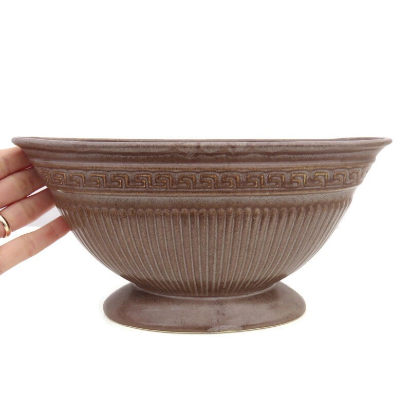 Mid Century Dartmouth Pottery Mantle Vase NeoClassical Pattern 101