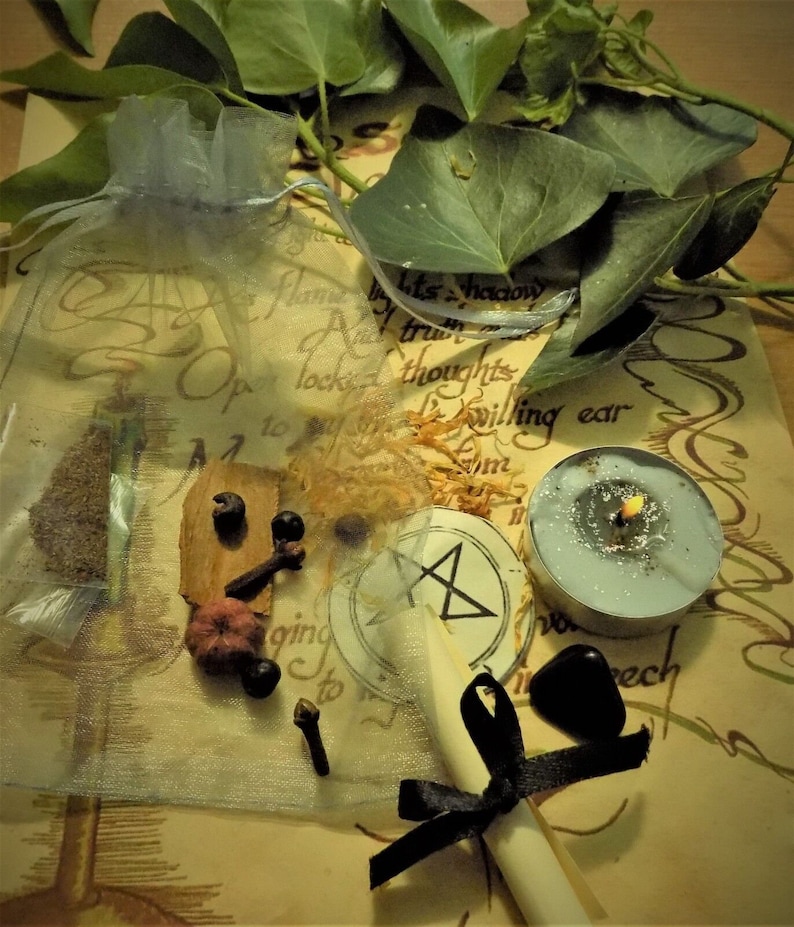 Revenge Ritual Revenge Spell Kit Ritual Magic Witchcraft Wicca Pagan With Handmade ...