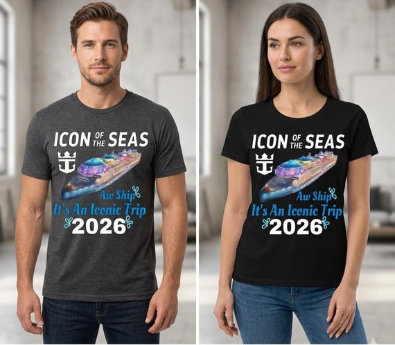 Icon of the Seas 2026/2027/2028 Shirt: Royal Caribbean Family