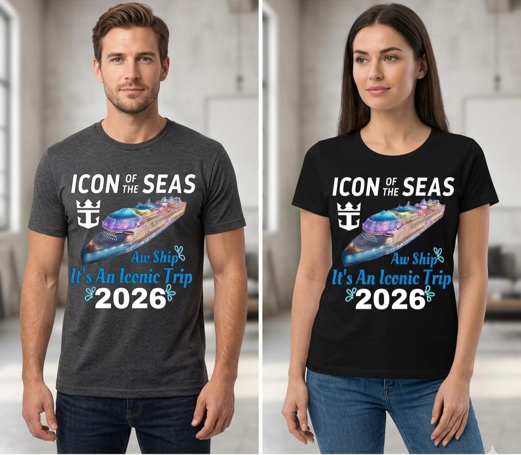 Icon of the Seas 2026/2027/2028 Shirt: Royal Caribbean Family