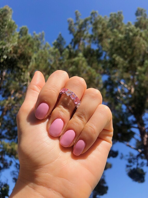 Ombre clearance eternity band
