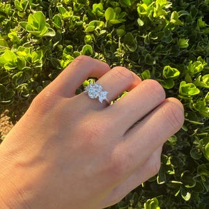 Oval Diamond Engagement Ring, Lab Grown Diamond, 14K Gold Ring, E-VS1 IGI Certified Diamond, Engagement Ring, Gift for Her