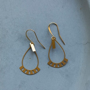 Summer earrings Dangling everyday earrings Cute light weight earrings Dainty earrings image 2