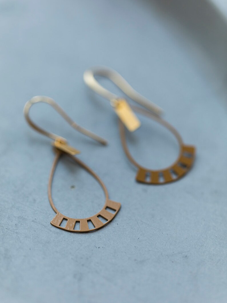 Summer earrings Dangling everyday earrings Cute light weight earrings Dainty earrings image 6