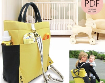 Diaper bag online backpack sewing pattern