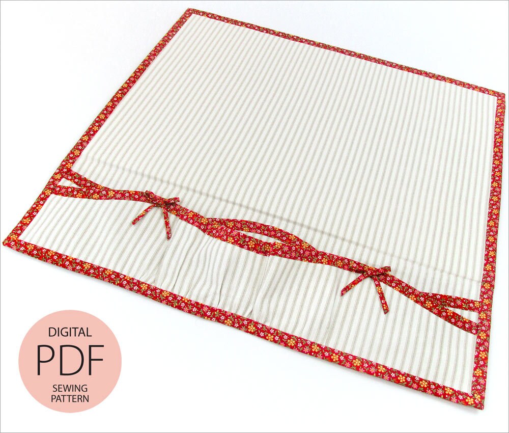 Apron Style Sewing Machine Mat Organizer PDF Sewing Pattern Etsy