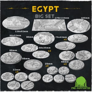 Egypt - Warhammer/AOS/Miniature Bases