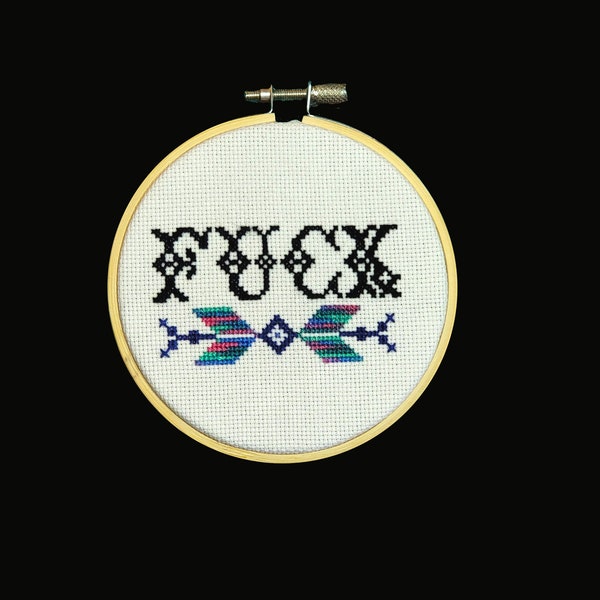 Vulgar Cross Stitch Etsy