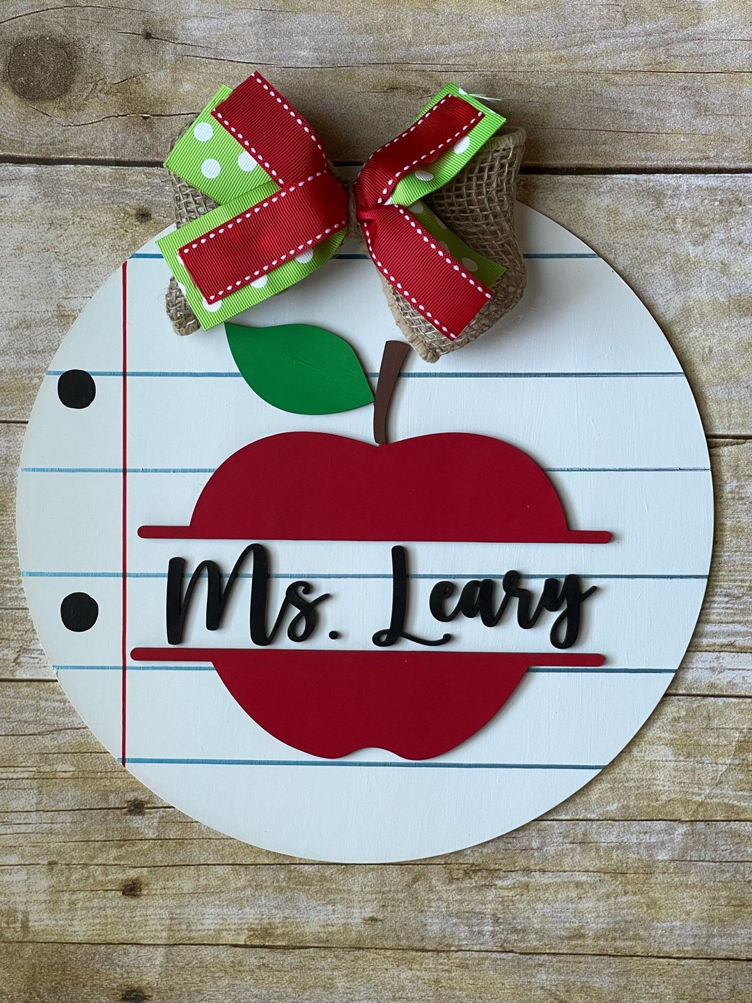 Mini Teacher Sign, Teacher Door Decor, Teacher Appreciation Gift, Back ...
