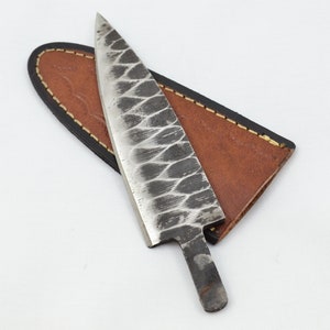 New Fantastic Sgian Dubh Hand Forged Black Blank Blade Made in Sheffield England