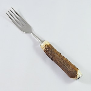 New Genuine Stag Handled Table Fork Sheffield England