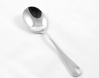 Stainless Steel Rattail Tea Spoon Made In Sheffield England