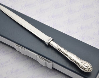 8/" Georgian by Towle Sterling Silver Letter Opener Custom Made Approx