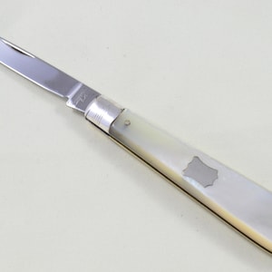 Mother Of Pearl Pen/Pocket Tool Made in Sheffield England Fully Restored