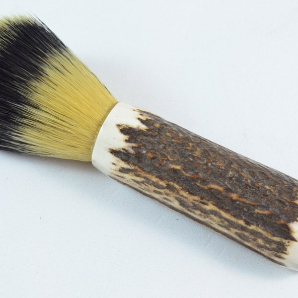 Stag Horn Antler Shaving Brush Made In Sheffield England