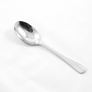 New Rattail Dessert Spoon Made in Sheffield England Stainless Steel Handmade in our Sheffield Factory