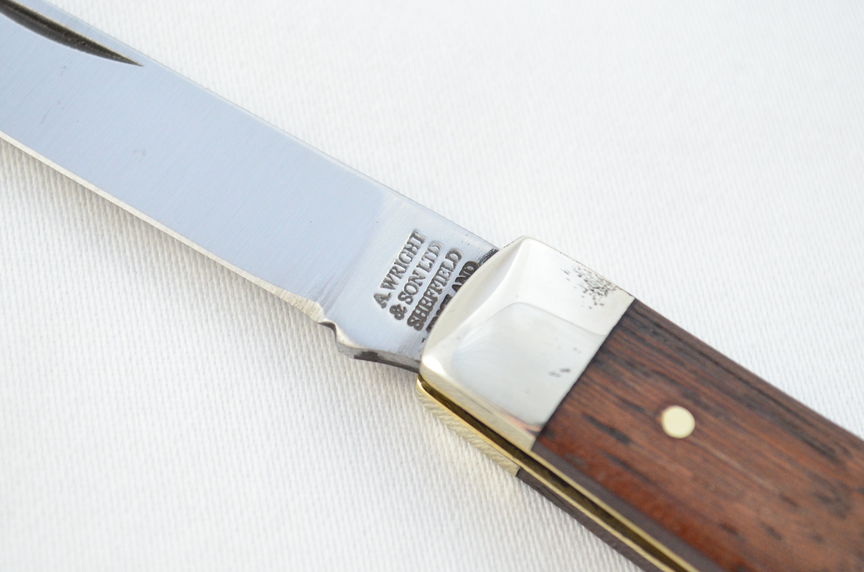 New Rosewood Spearpoint Sheffield Made Pen/pocket/folding Knife - Etsy