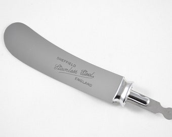 Stamped Sheffield Made Stainless Steel Small Butter Knife with Bolster