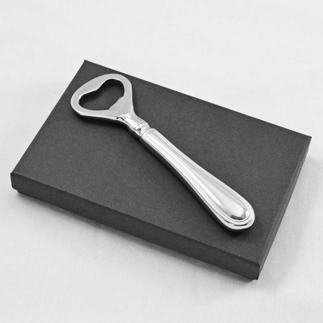 New Old English Thread Pattern Stainless Steel Bottle Opener Gift Boxed ...