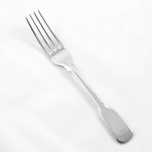 New Plain Fiddle Table/Dinner Fork Made in Sheffield England Stainless Steel Handmade in our Sheffield Factory
